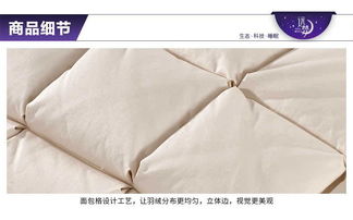 远梦家纺 枕头优品面包鹅绒枕柔软枕芯舒适枕芯单只装床上用品